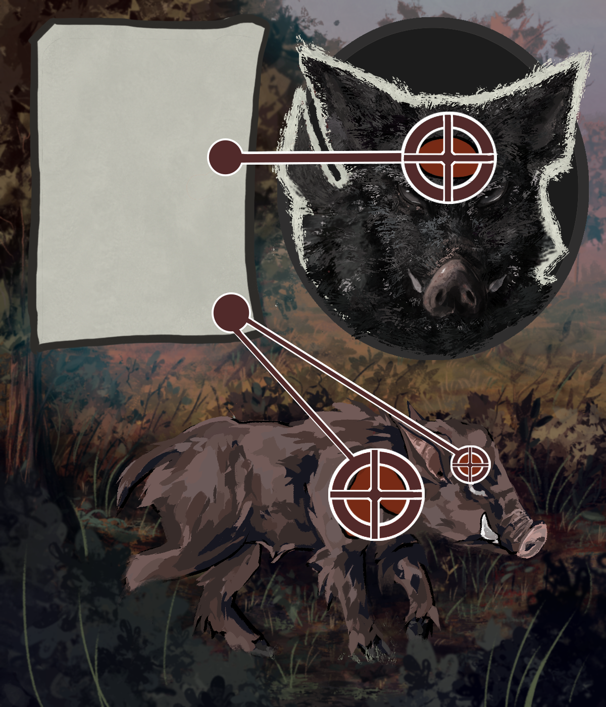 Hog lethal shot poster